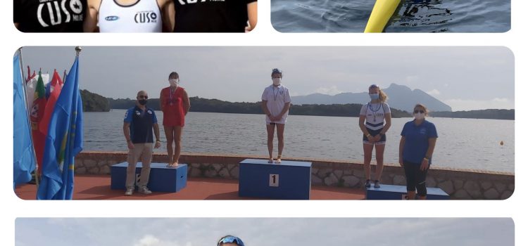 Due medaglie ai campionati nazionali universitari di canoa, kayak e canottaggio